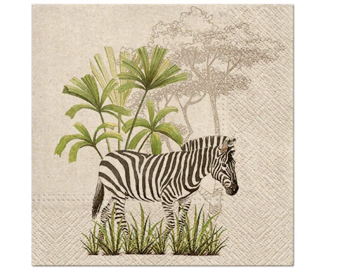 Serwetki Safari Zebra EKO