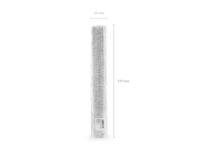 Siatka Dekoracyjna Fibra Srebrna 0,36x9m