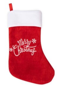 Skarpeta Świąteczna Merry Christmas Czerwona