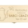 Skrzynka Na Herbatę Grawer Dzień Babci Dziadka 3P