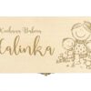 Skrzynka Na Herbatę Grawer Dzień Babci Dziadka 3P