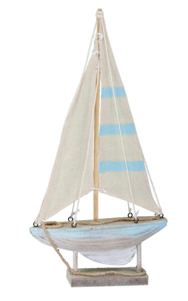 Statek Morski Drewniana Dekoracja 34cm Nad Morze 1 Statek Morski Drewniana Dekoracja 34cm Nad Morze