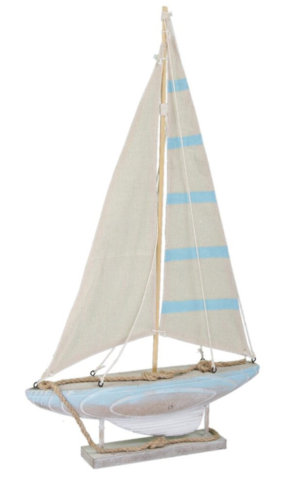 Statek Morski Drewniana Dekoracja 54cm Nad Morze