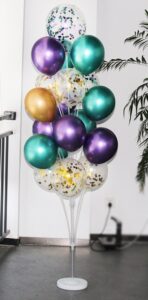 Stojak do balonów Przezroczysty 103cm