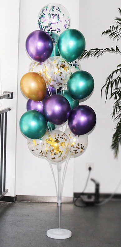 Stojak do balonów Przezroczysty 103cm