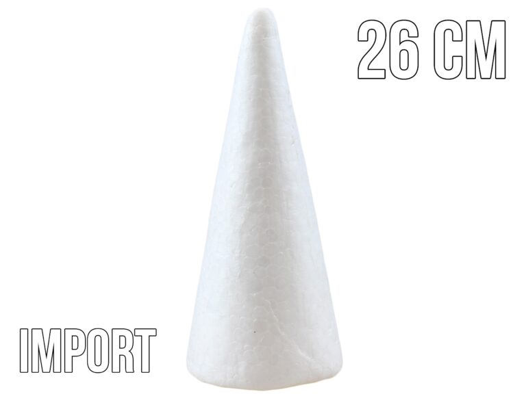 Stożek styropianowy 26cm