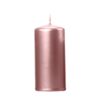 Świeca walec 12x6cm Rose Gold