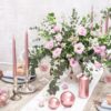 Świeczka pływająca metalizowana rose gold