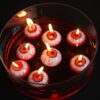 Świeczka Pływająca Oko 4cm Halloween