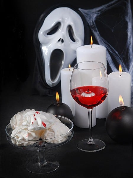 Świeczka Pływająca Oko 4cm Halloween