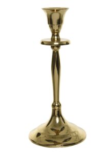 Świecznik Aluminiowy Złoty