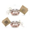 Świecznik glamour rose gold