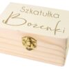 Szkatułka z Twoim Grawerem Prezent 10x6cm