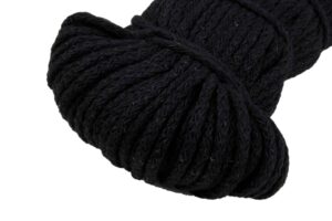 Sznurek Bawełniany 3mm / 50mb Czarny