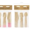 Sztućce drewniane Naturalne WOODEN CUTLERY 