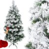 Sztuczna Choinka Ośnieżona Biała 210cm