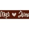Tablica Na Samochód Do Ślubu Mąż Żona Boho