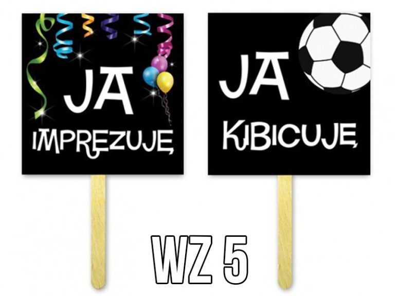 Tabliczki do zdjęć/fotobudka WZÓR 5