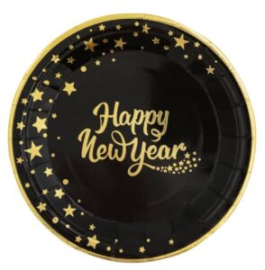 Talerzyki Na Sylwestra Happy New Year Gwiazdki
