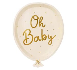 Talerzyki Papierowe Oh Baby Balonik