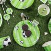 Talerzyki papierowe piłka Football 