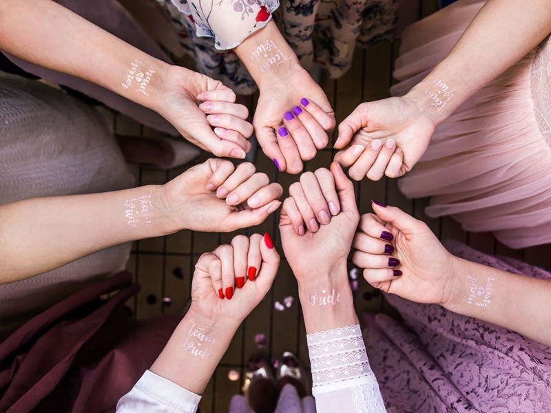 Tatuaże Team Bride Rose Gold