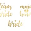 Tatuaże Team Bride Złote