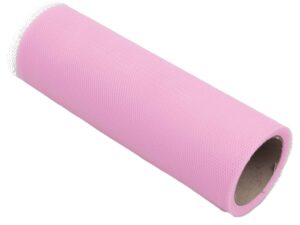 Tiul dekoracyjny 15cm jasnoróżowy