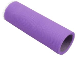 Tiul dekoracyjny 15cm wrzosowy