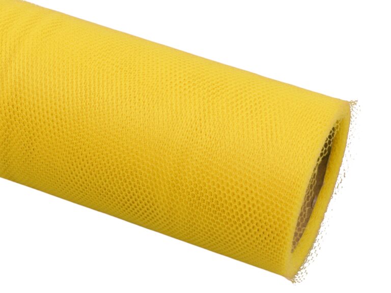 Tiul dekoracyjny 30cm żółty