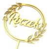 Topper drewniany Roczek Laur