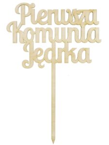 Topper na Komunie,Imie, Napis
