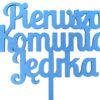 Topper na Komunie,Imie, Napis MALOWANY