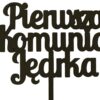 Topper na Komunie,Imie, Napis MALOWANY