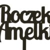 Topper na Roczek, 1 Urodziny, Imie, Napis MALOWANY