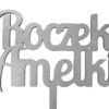 Topper na Roczek, 1 Urodziny, Imie, Napis MALOWANY