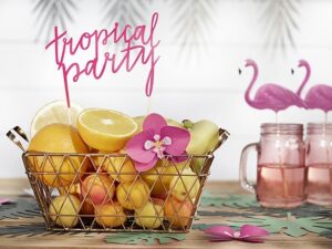Topper na tort Aloha Tropical 24cm
