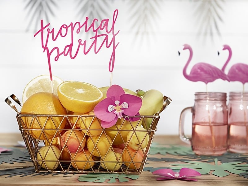 Topper na tort Aloha Tropical 24cm