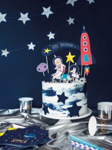 Topper na tort kolekcja Kosmos