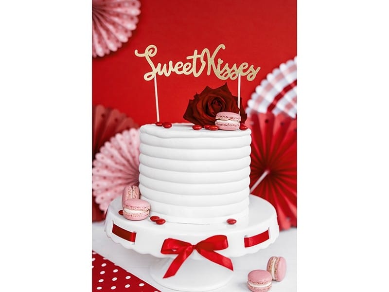 Topper na tort Sweet Kisses