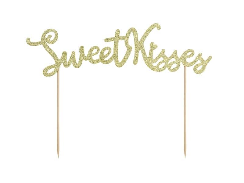 Topper na tort Sweet Kisses