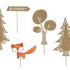 Topper Woodland Mix 5 sztuk