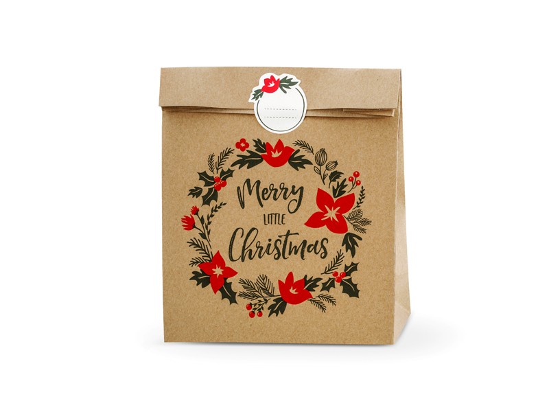 Torebki na prezenty Merry Little Christmas