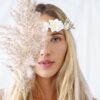 Wianek Na Głowę Styl Boho Białe Kwiatki