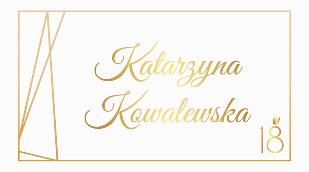 Winietki Kolekcja Gold Geometric 10 szt.