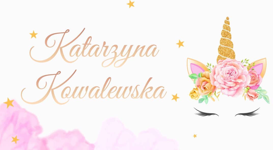 Winietki Kolekcja Jednorożec 10 szt.
