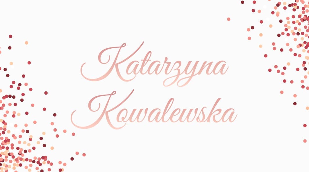 Winietki Kolekcja Rose Gold Elegance 10 szt.