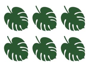 Wizytówki na stół Aloha Monstera