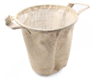 Worek-Osłonka Jutowa Na Doniczkę 24 x 22cm