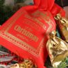 Worek Świąteczny Merry Christmas Czerwony